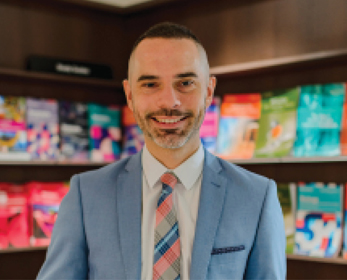 A portrait image of Mr Ryan von Bergheim