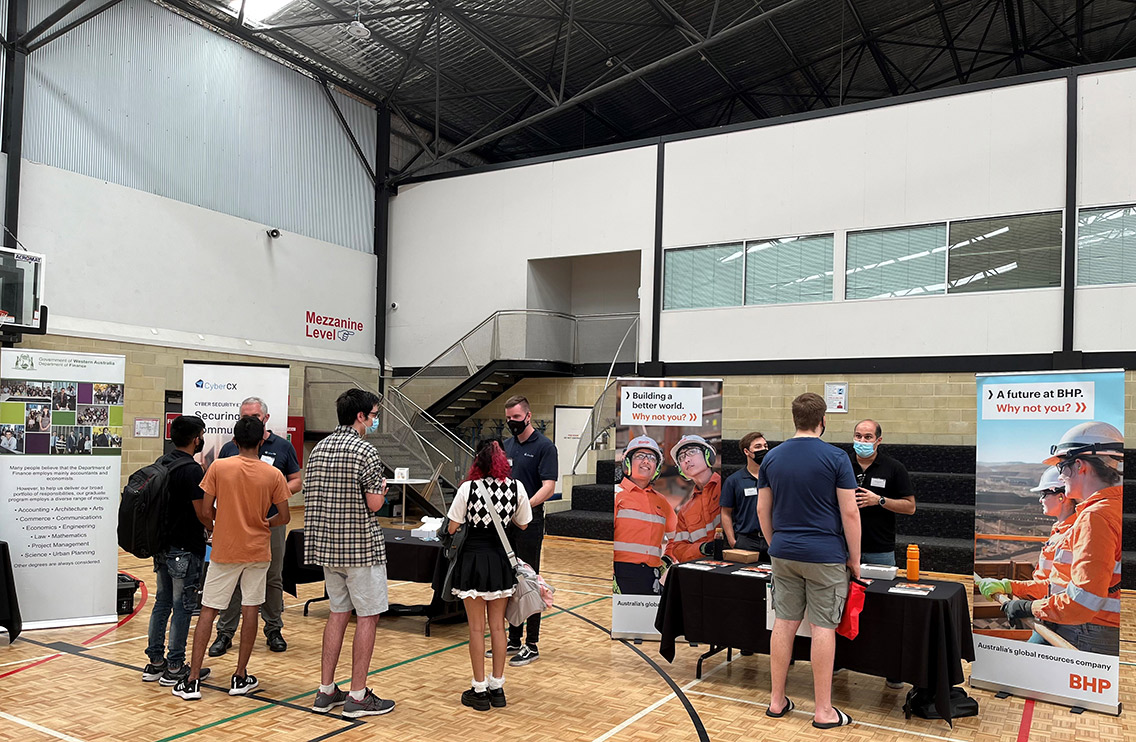 ECU School of Science, Get Connected Career Fair 2022 News