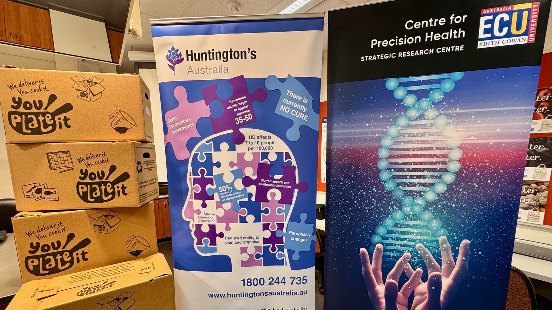 ECU | ECU develops nutritional solution for Huntington's sufferers