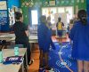 ECU Pre-Service Teachers in the classroom with rural and remote students in the Kimberley.