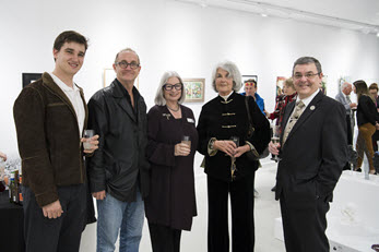 James Thommason, Andrew Lewis, Professor Julie Warn, Christina Slater and Professor Steve Chapman