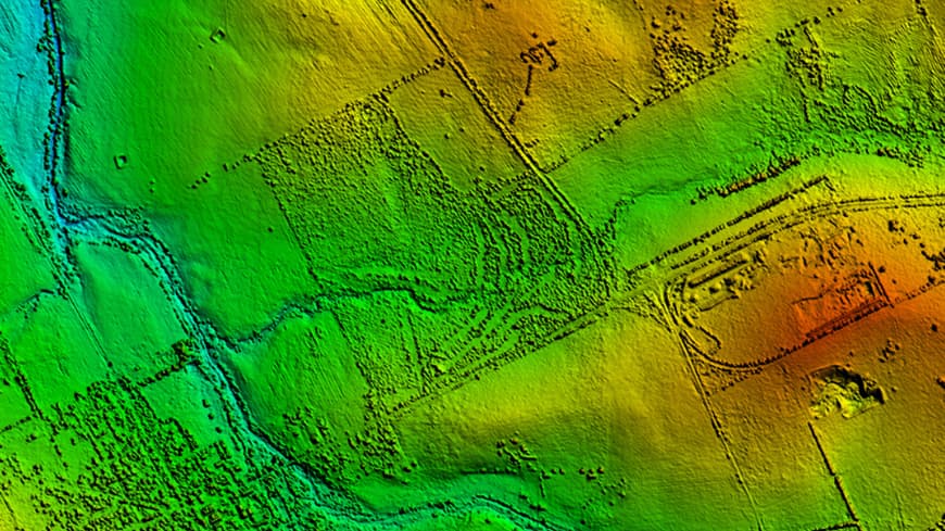 Infrared map