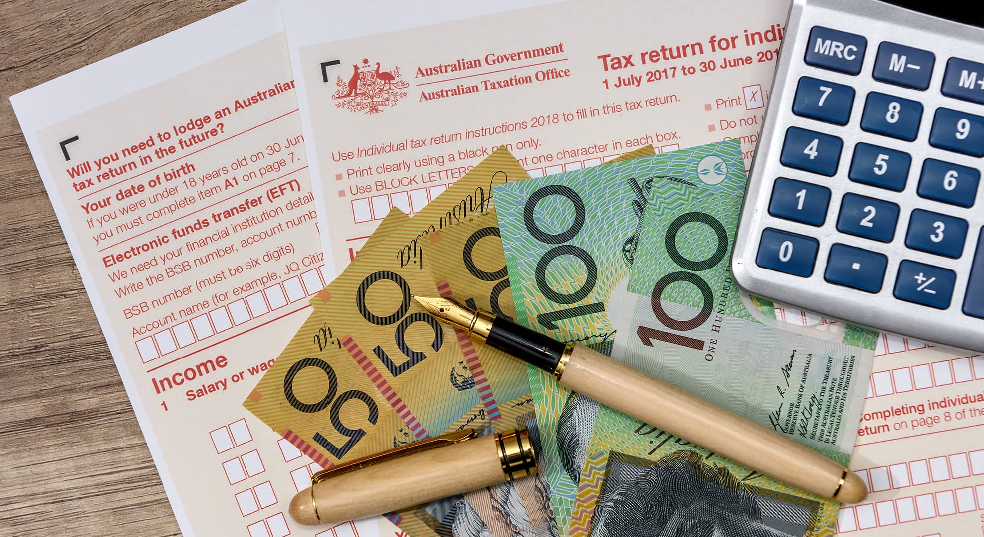Calculator and money