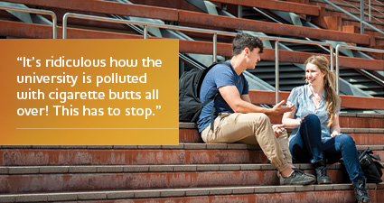 ECU is smoke-free
