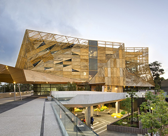 ECU's award-winning Ngoolark Building at Joondalup Campus