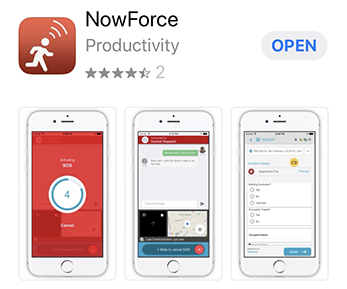 Nowforce safety app