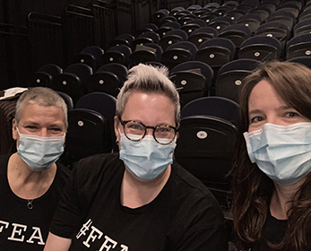 #FEAS members - Professor Mindy Blaise, Dr Emily Gray and Dr Jo Pollitt 