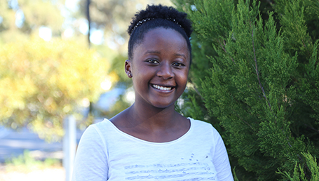 Master of Environmental Science student, Patricia Ngati