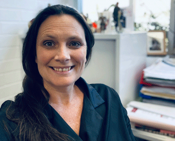 Mrs Carli Sanbrook at the School of Education, Edith Cowan University