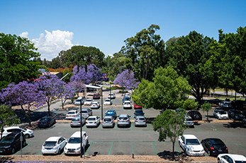 Car park at Mount Lawley Campus