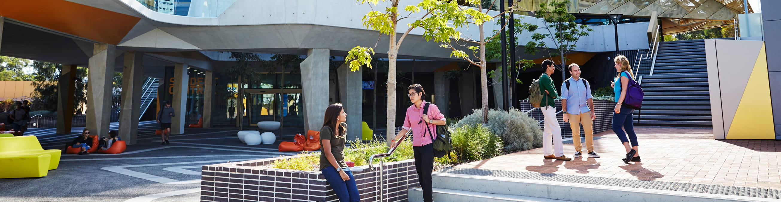 Students on Campus