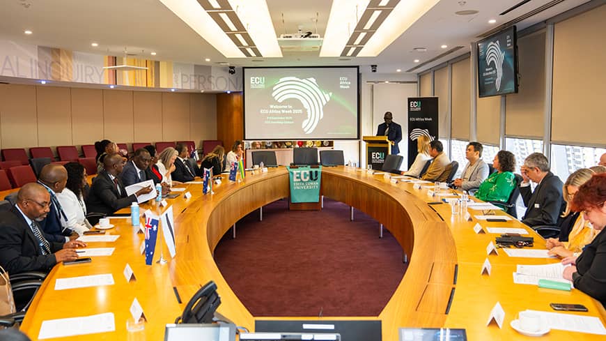 Boardroom discussion