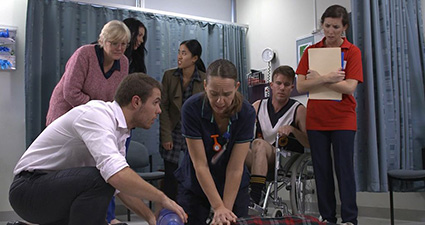 Image demonstrating the Incident in a waiting room scenario