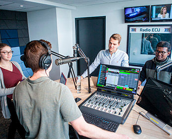 Radio ECU and Broadcasting facilities on the Mount Lawley Campus