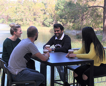 School of Medical and Health Sciences HDR students at Joondalup Campus