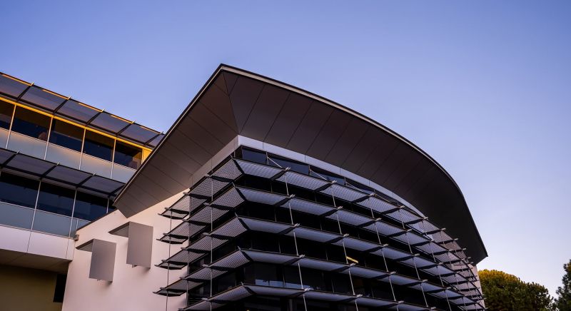 image of a modern building on the ECU Joondalup Campus