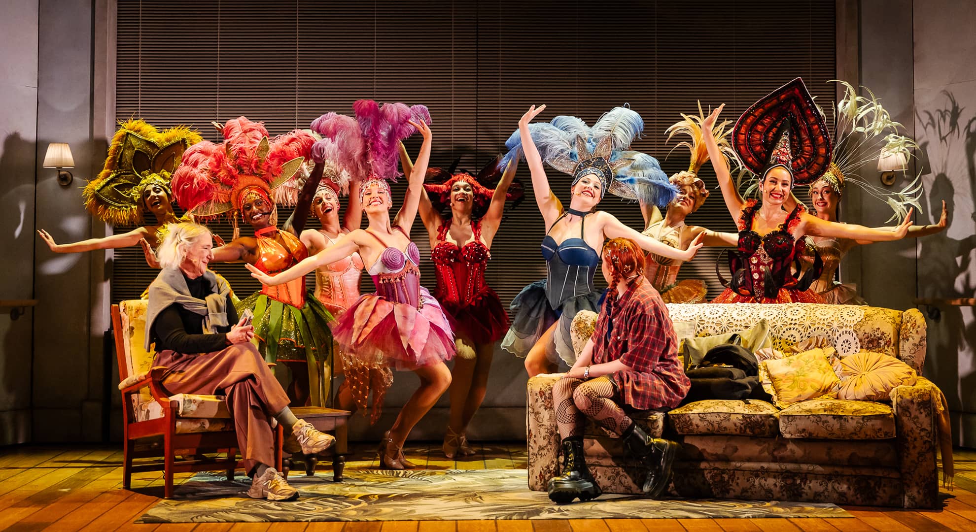 A theatrical performance of a play