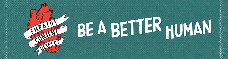 Be a Better Human banner logo