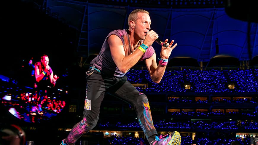 Singer Chris Martin