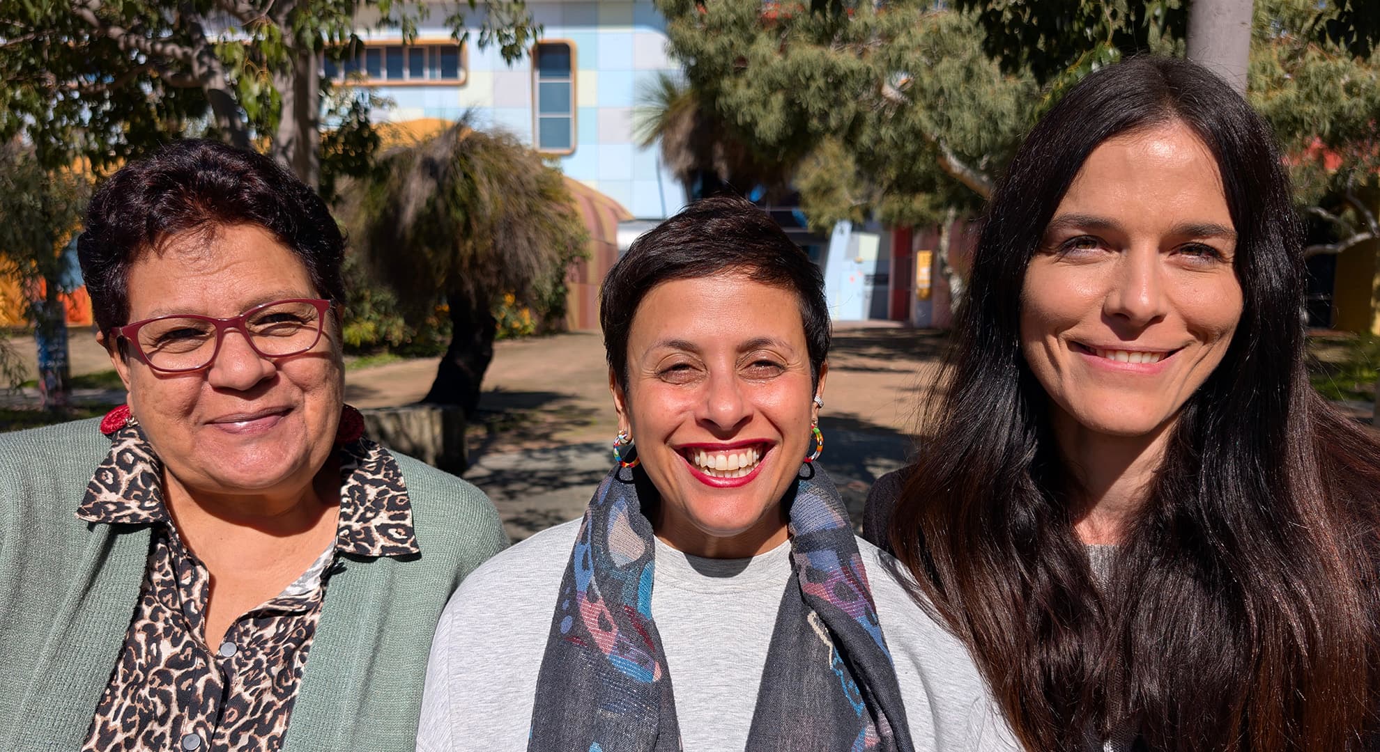 Associate Professor Jocelyn Jones, Associate Professor Natalie Strobel and Dr Seraina Agramunt.