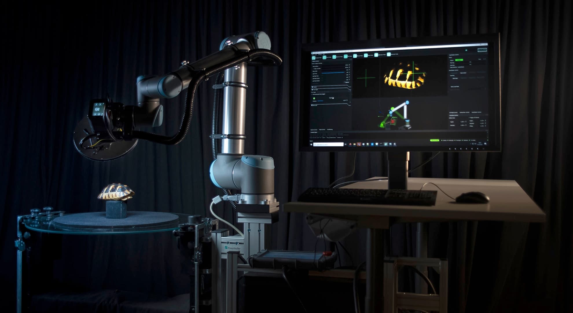 3D Scanner with turtle shell