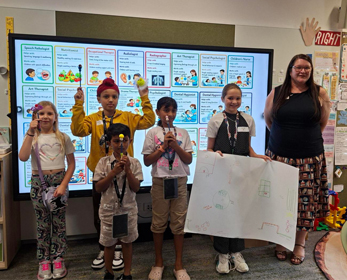 Children's University students during an April 2026 school holiday workshop at ECU's South West Campus