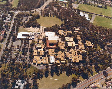 ECU Churchlands Campus aerial shot