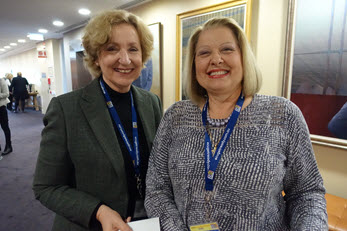 Staff Givers, Jane Graham and Janet Bartolomei 