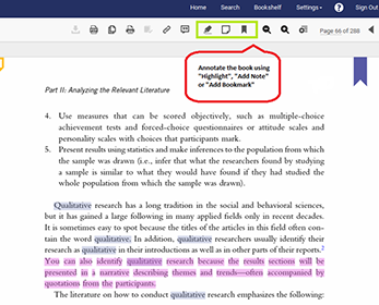 A screenshot of ProQuest Ebook Central