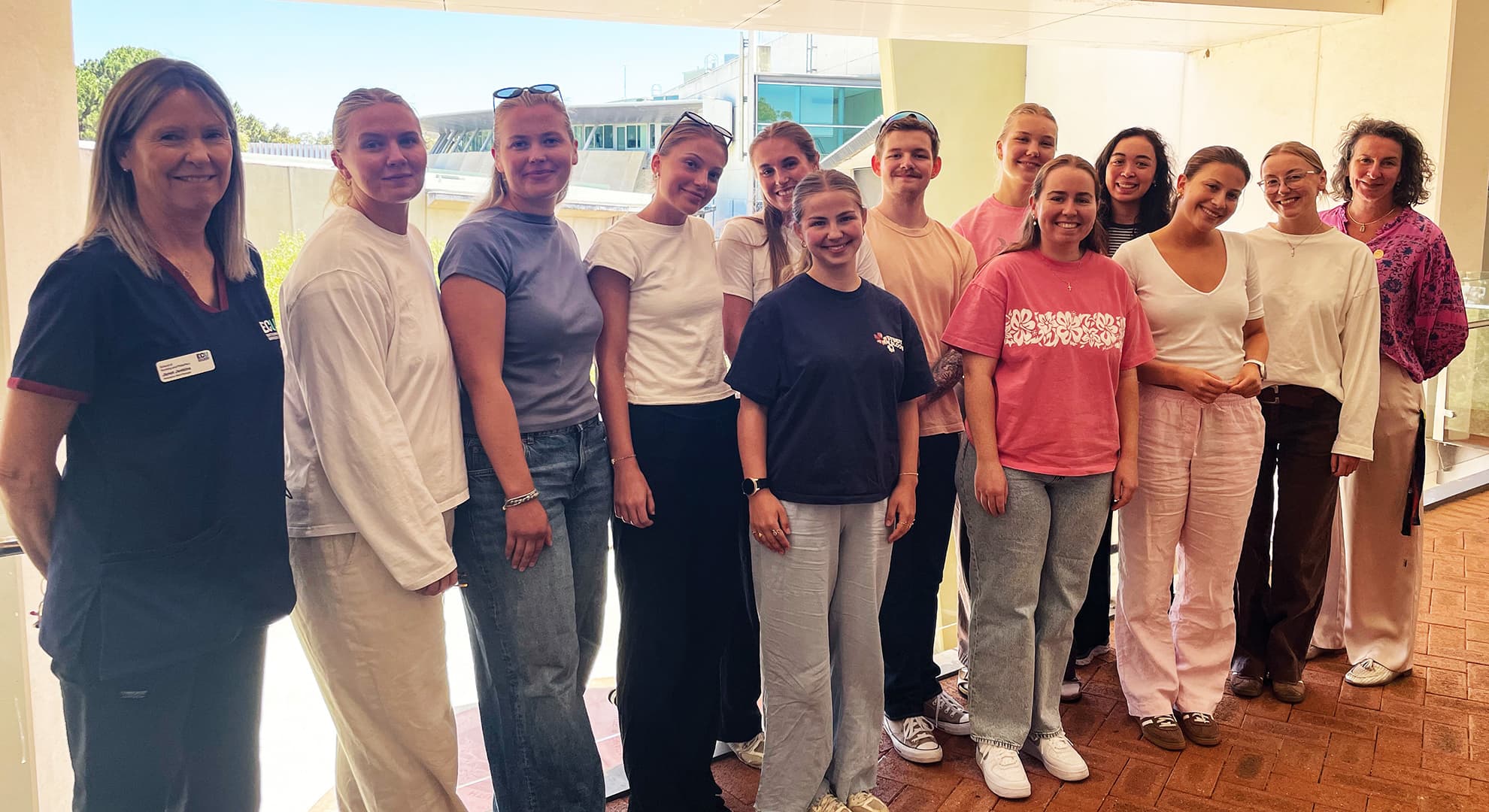 Nursing students at Joondalup campus