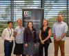 An image of the ECU and Outdoors WA MoU Signing - L-R: Professor Sophia Nimphius, Professor Dawn Penney, Professor Caroline Mansfield, Katie Brown (Outdoors WA) and Dr David Aldous.