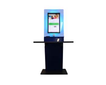 An image of the new self-loan station to be installed at ECU Campus Libraries.