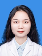 Photo of a female PhD student in white coat
