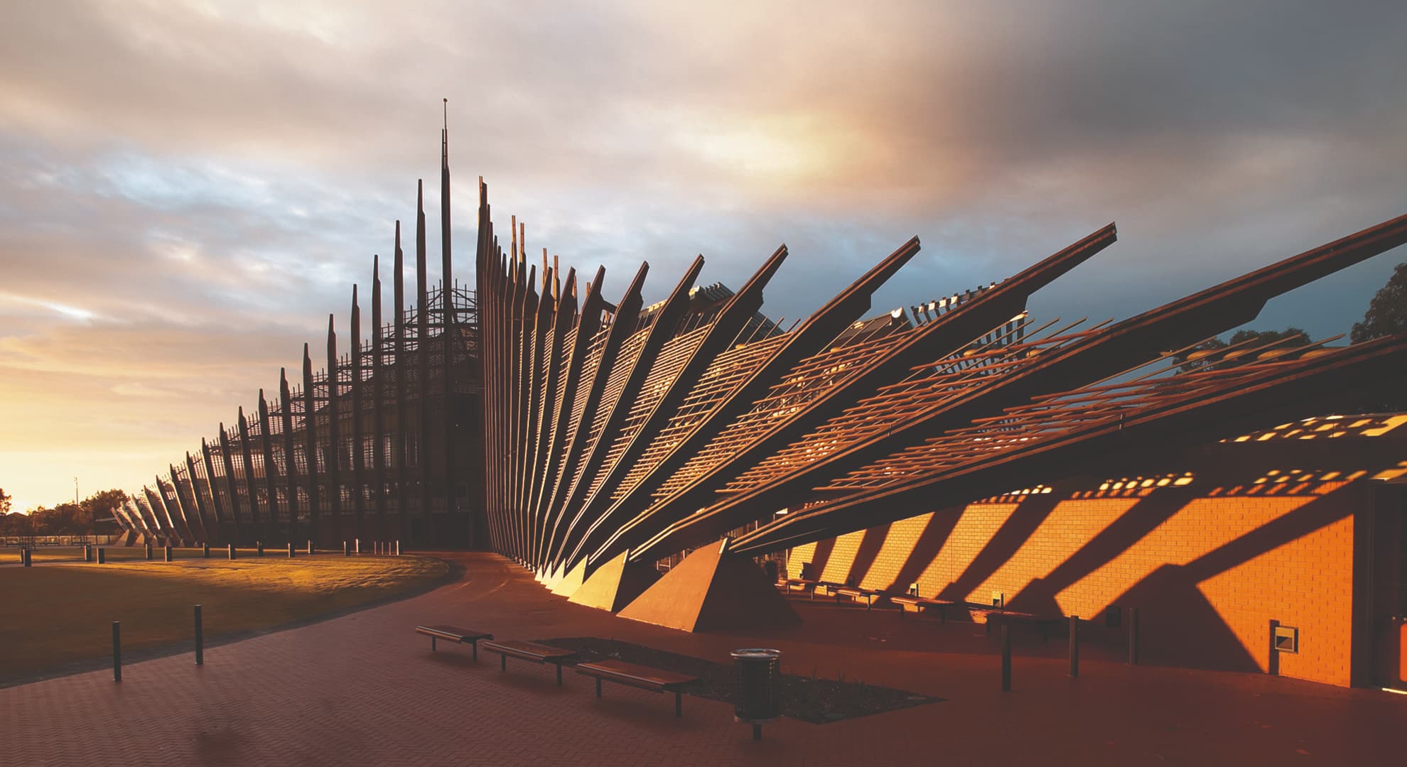 Building at Edith Cowan University Joondalup campus.