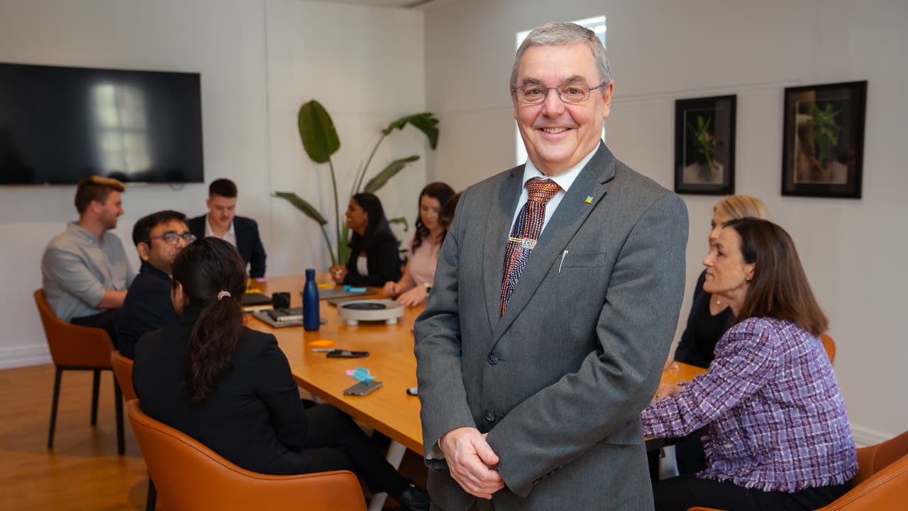 Professor Steve Chapman CBE, ECU Vice-Chancellor