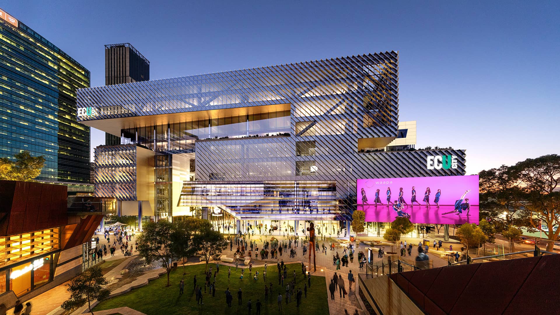 Render of ECU City Campus