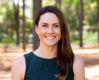 Photo of Dr. Cassandra Smith taken outside 