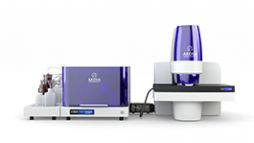 Image of the phenocycler fusion equipment in purple with white background