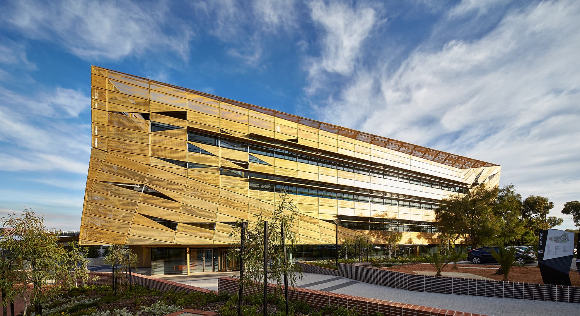 The Ngoolark building on Edith Cowan University Joondalup Campus 