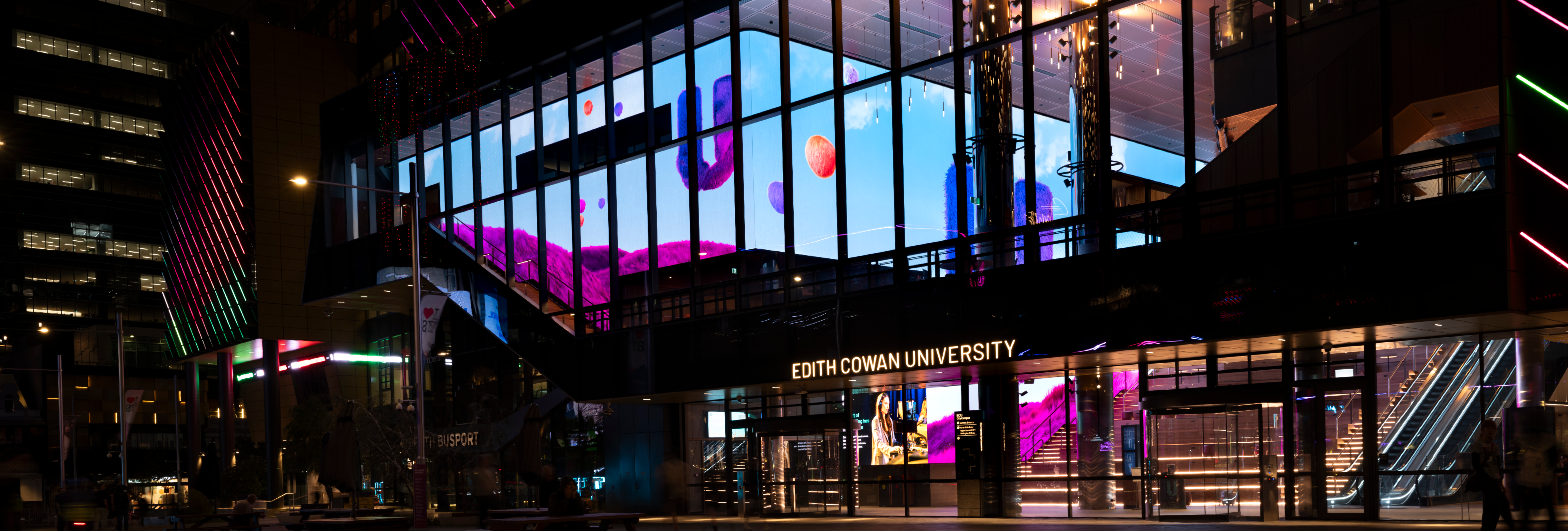 Forum and Facade of ECU City