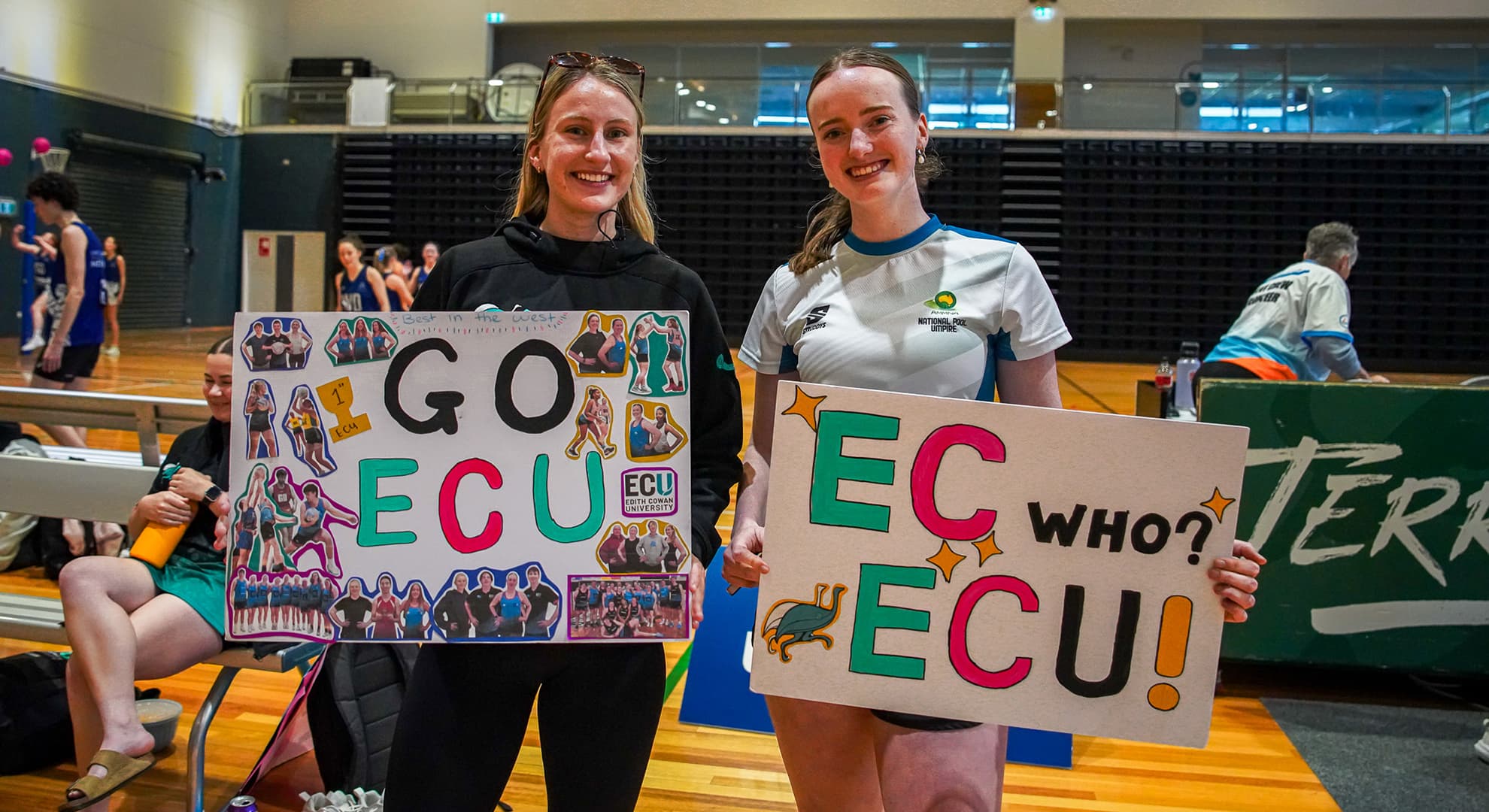 ECU students at the 2026 UniSport Nationals. Image credit: UniSport Australia.