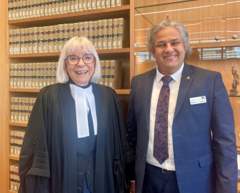 Hon. Julienne Penny & Professor Joshua Aston JP